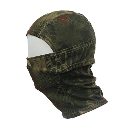 Susenstone 1PC Army Cycling Motorcycle Cap Hats Full Face Mask (Green) - Thumbnail 5