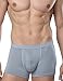 TEERFU 5 Pack Mens Bamboo Fiber Underwear Sexy Boxer Briefs Breathable Shorts,US S-M (Size tag XL),5pack - in 5 Color