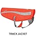 Ruffwear, Track Jacket High Visibility Reflective Safety Jacket for Dogs, Blaze Orange, Small/Medium