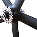 Solomone Cavalli SC Fixed Gear 700c Tri Spoke 5-Spoke Rim Rear Single Speed Fixie Bicycle Wheel