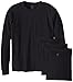 Hanes Men's Essentials Long Sleeve T-shirt Value Pack (4-pack), Black, XX-Large