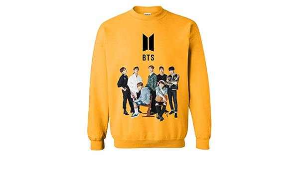The Incredible BTS Dope - Sudadera con Texto en inglés Spring Day Not Today  Fire Sweater RM Jin Suga J-Hope Jimin V Jungkook, Dorado, X-Large :  Amazon.com.mx: Ropa, Zapatos y Accesorios