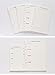 Chris-Wang 2 Sets Monthly Plan Refills Inserts Loose Leaf Filler Paper Pages for 6-Holes Binder/Journal/Dairy/Day Planner/Notebook, Track Chores, Tasks and Appointments, A6 Size (40 Sheets/Set)