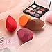 Makeup Blender Sponge Set - 4 Pack Latex Free Q-Soft Makeup Beauty Foundation Blending Sponge Flawless Smooth Brush for Liquid Foundation BB Creams Powders Concealer (4 Pack)