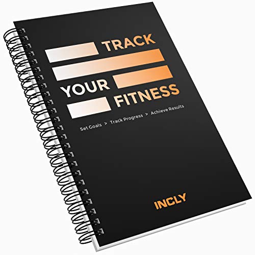 INCLY Fitness Journal Workout Planner Log Book, Gym Notbook Exercise Track for Women & Men - 5.5 x 8 - //medicalbooks.filipinodoctors.org