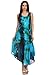 Sakkas 00831 Starlight Caftan Tank Dress/Cover Up - Turquoise/Blue - One Size