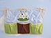 SoHo Froggies Party Baby Crib Nursery Bedding Set 13 pcs included Diaper Bag with Changing Pad & Bottle Case