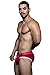 Andrew Christian Men's Blow Tagless Brief, Red, Medium