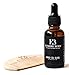 Hombre Body Beard Grooming Kit for Men care - beard Trimming Kit Includes 100% Stainless Japanese Scissors Mustache Beard Balm - beard Oil Growth Beard Brush Z Shaped Comb - Professional Barber Kit Gift Set