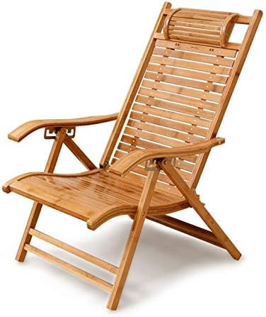 Jpotsut Chaise En Bambou De Style Chinois Chaise Longue