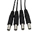 NeeKeons DC 1 Female to 4 Male Power Splitter Cable for CCTV