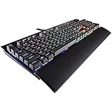 Corsair K70 RGB RAPIDFIRE Mechanical Gaming Keyboard - USB Passthrough &amp; Media Controls - Fastest &amp; Linear - Cherry MX Speed - RGB LED Backlit (Certified Refurbished)