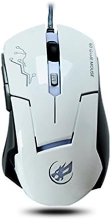 High Precision DPI Symmetrical Optical USB Wired Mouse with 6 Buttons Gaming Mouse ,Ergonomic Mice for Pro Gamer