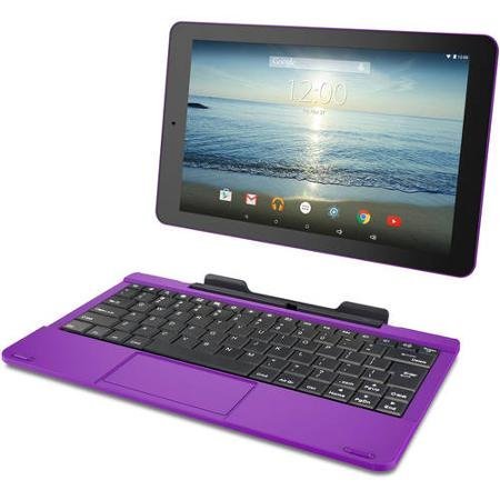Rca Viking Pro 10.1" 2-In-1 Tablet 32Gb Quad Core Purple Laptop Computer With.. 15 416aIB3awhL