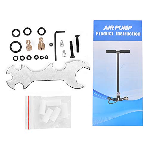 Vogvigo 4 Stage High Pressure Air Gun Rifle Filling Stirrup Pump 40MPA Hand Pump Built-in Double-Deck Oil and Water Separator 4500 psi (4 Stage) - Thumbnail 7