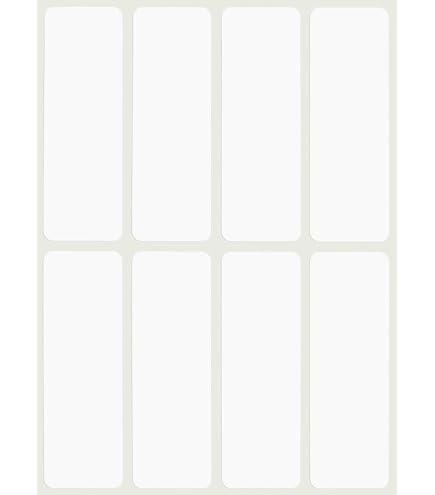 Étiquettes Thermiques 67x25 Mm – 2 Rouleaux (4000 étiquettes) – Compatibles Imprimantes Zebra – Pour Dossiers Et Adresses