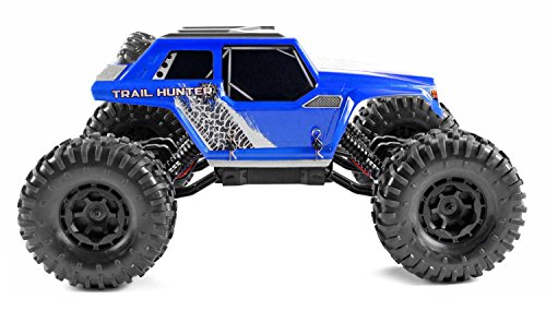 danchee Trail Hunter 1/12 Scale Remote Control Rock Crawler Off Road Truck, Blue