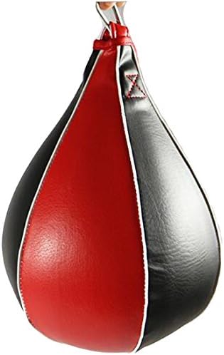 Osave PU Boxing Training Speedball Boxing Punching Bags Fitness Exercise Speed Bag (Black)