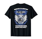 I chose to serve in the US Air Force T-shirt