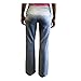 Danskin Now Petite Women's Dri More Bootcut Pants - Yoga, Fitness, Activewear (Petite Large, Grey)