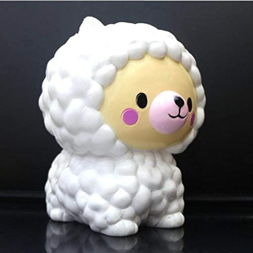 Daiweis Squishies Sheep Jumbo Slow Rising Squishies Kawaii Scented Soft Animal Toys for Kids or Stress Relief Toy