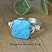 Rainbow Moonstone Ring- Faceted Square Gemstone Bead and Sterling Silver or Gold Filled Wire Wrapped Ring- Made to size 4-14