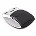 UBEI Wireless Mouse USB 2.4G Computer Mouse Foldable Travel Mouse Folding Mini Mouse Easy to Carry for Laptop Notebook Desktop Computer (Black)