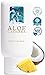 Aloe Cadabra Flavored Personal Lubricant & Moisturizer for Her, Him & Couples, Best Natural Lube Oral Gel Pina Colada, 2.5 oz (Pack of 2)