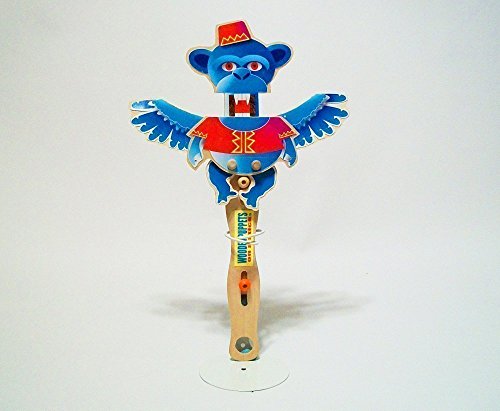 Wizard Of Oz wooden toy puppet- Flying Monkey