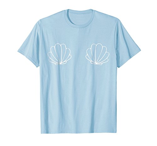 Boob Art DesignsBra Sea Shell Boob T Shirt Cute Sexy Trendy T-Shirt