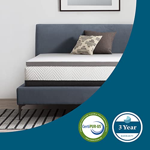 Lucid 2 Inch Mattress Topper Reviews at Murray Fleming blog