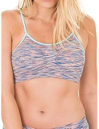 Kalon 4 unidades de almohadillas de nailon de licra extraíbles para sujetadores cómodos, sin costuras