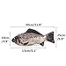 Qinlee Pencil caseRising Carp Fish-Like Zipper Pouch Weird Pen Pencil Case Makeup Case/Bag