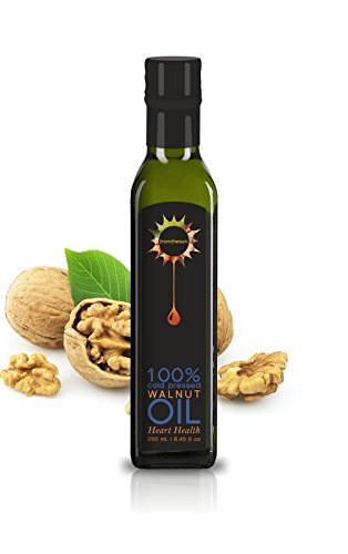 Walnut Oil Cold Pressed Unrefined Raw Non GMO 100% Natural 8.45 fl oz / 250 ml