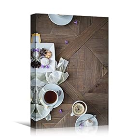 signwin Canvas Wall Art Tea Coffee Drinks Farmhouse/Country...