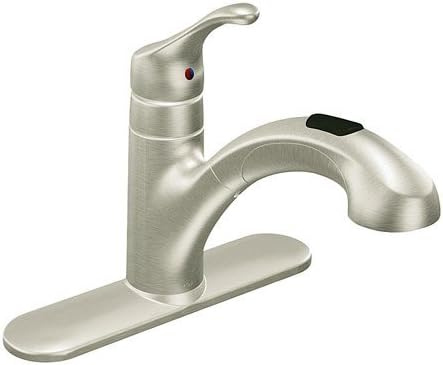 Moen 87316sl Stainless Steel Pullout Single Control Kitchen Faucet