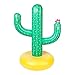 Sunnylife Cactoss Inflatable Cactus Shaped Ring Toss Beach or Pool Toy, Great Game for Kids and Adults
