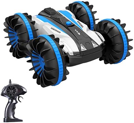 coche teledirigido agua tierra nieve