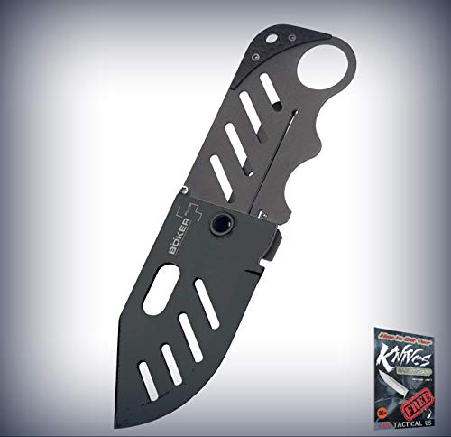 New Credit Card Black Gray Titanium Handle Folding Pro Tactical Elite Knife EDC PBO for Home Camping Hunting Rescue + free Ebook by ProTactical"US