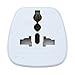 UK Travel Plug Adapter(Type G) for UK, Hong Kong, Malaysia, Singapore, Kenya, Saudi Arabia - Grounded & Universal with Safety Shutter