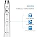 Electric Toothbrush Rechargeable Sonic Toothbrush with Replacement Heads 3 Brushing Modes 35000 Power Achieve Whiter Healthier Teeth Waterproof White by KIPOZI