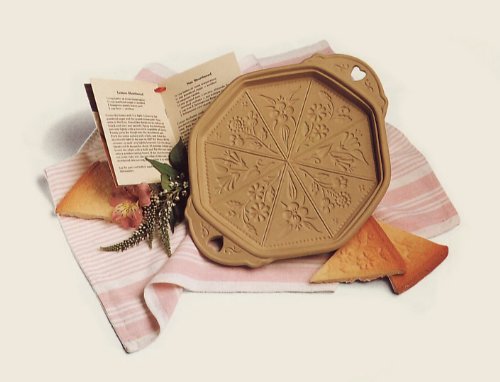 Shortbread Mould - Flowers - Octagonal