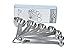 MAIRICO Premium Stainless Steel Round Measuring Spoons - Set Of 7 With D-ring Holder