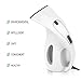 PurSteam Next Gen Fabric Steamer, 220ml Capacity, White, Handheld, Perfect for Home and Travel