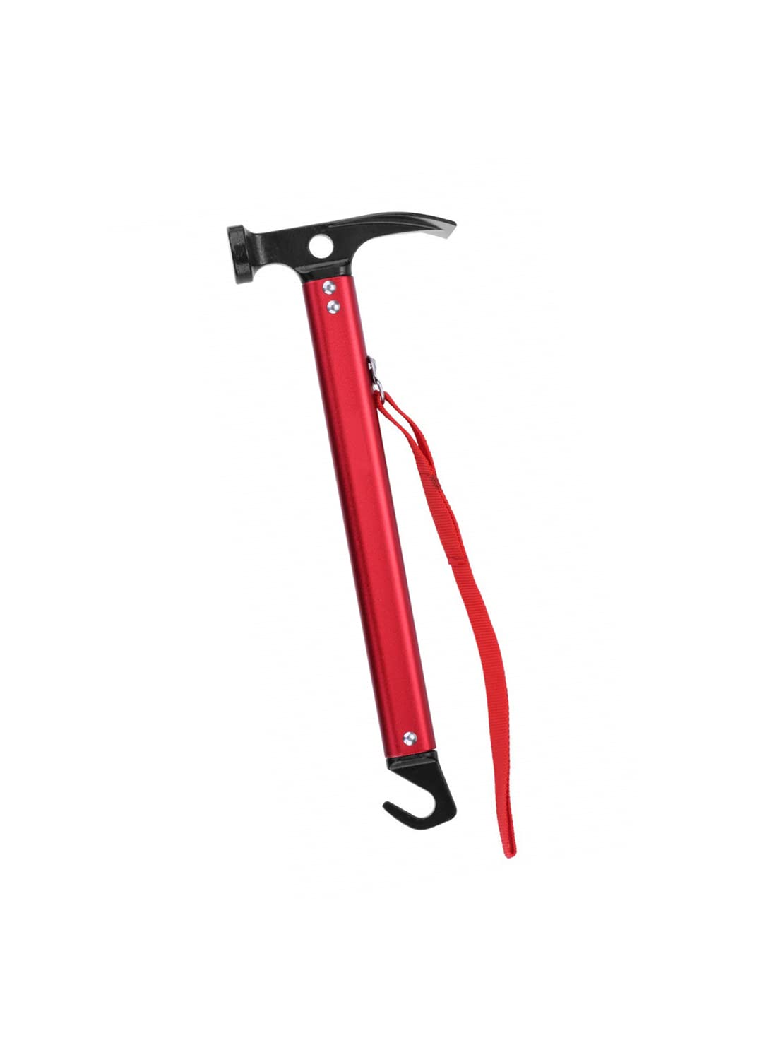 Eidoct Lightweight Aluminum Alloy Tent Hammer - 3 Color Peg Puller for Camping Stakes