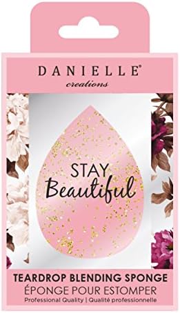 Danielle Creations Vintage Floral Tear Drop Blending Makeup Sponge