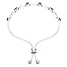 Belinda Jewelz Womens Sterling Silver 6 Sparkling Square Bolo Gemstone Bracelet