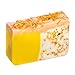 Orange Soap with Calendula Oil (4Oz) - Handmade Soap Bar with Orange, Yuzu and Calendula Essential Oils, flower petals - Organic and All-Natural – by Falls River Soap Company