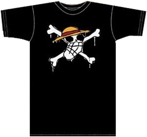Amazon Co Jp ワンピース ルフィの海賊旗tシャツ ブラック サイズ M ホビー 通販