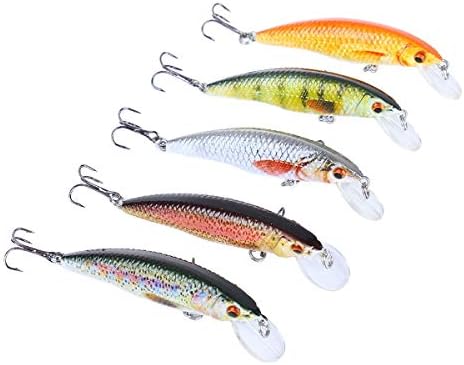 Amazon 渓流トラウトルアー フローティングミノー 5cm 2 6g コンプリート5色セット 並行輸入品 Upper Stream ルアー